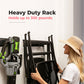 Garage Tool Organizer Wall Mount, 48", 3 Racks 6 Hooks, 300 lbs